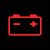 Battery dashboard warning light